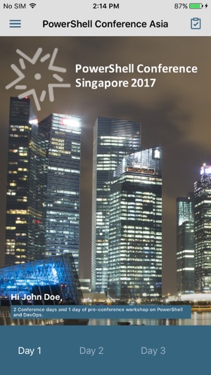 PowerShell Conference Asia(圖2)-速報App