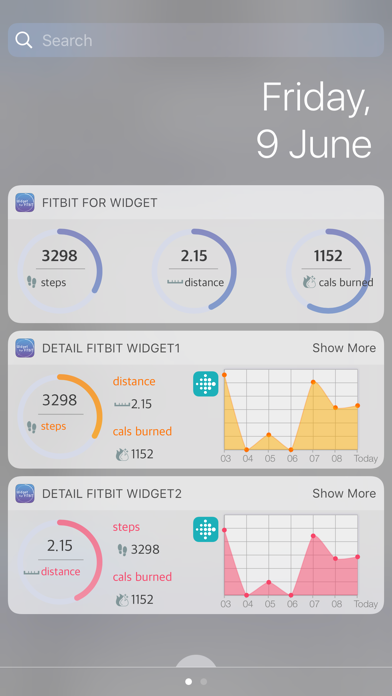 Widget For Fitbitのおすすめ画像1