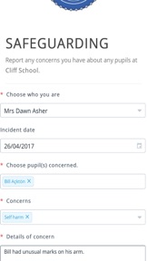 Safeguard My School screenshot
