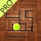 This is a classic roll a ball puzzle game in which you are required to move the ball into a whole, made on wooden tiles