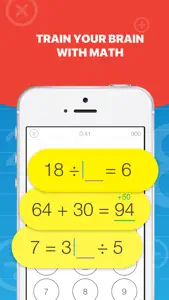 Math Brain Booster. School Edition screenshot #1 for iPhone