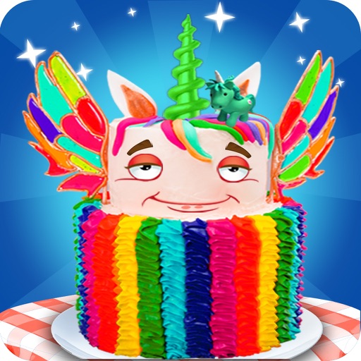 DIY Unicorn Rainbow Cake Cooking! Sweet Dessert icon