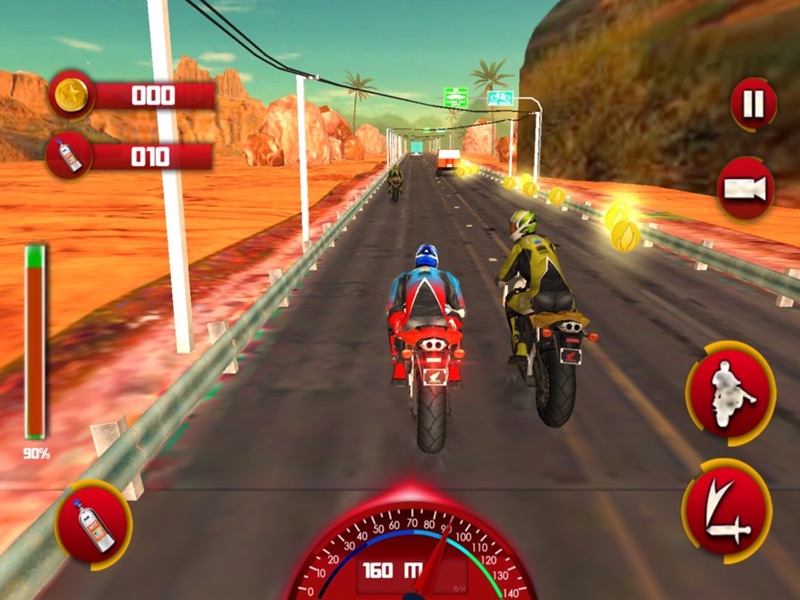 Carreras de motos mortales screenshot 8