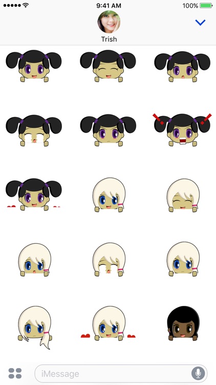 Bubble Chibis - Cute Animated Stickers
