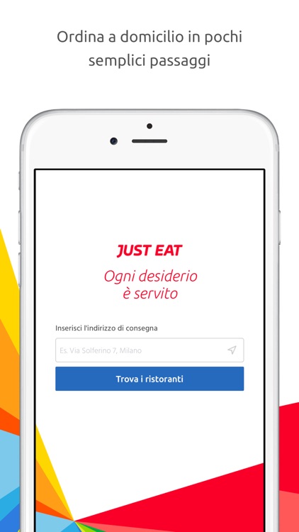 Just Eat – Ristoranti a domicilio