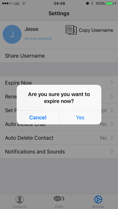 DISPEER - Anonymous Messenger screenshot 5