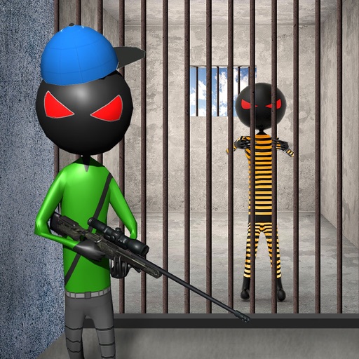 Stickman Crime City Sniper- Gangster Prison Escape Icon