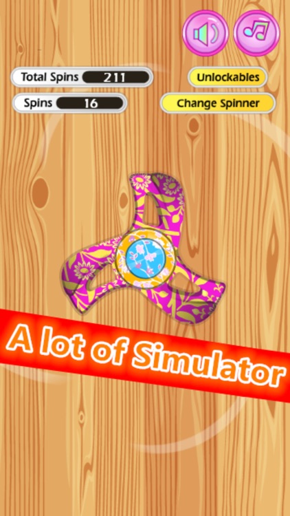 Colour Fidget Spinner Simulator 2018