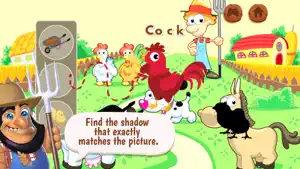 Farm Elements Vocabulary Study Puzzle Game screenshot #2 for iPhone