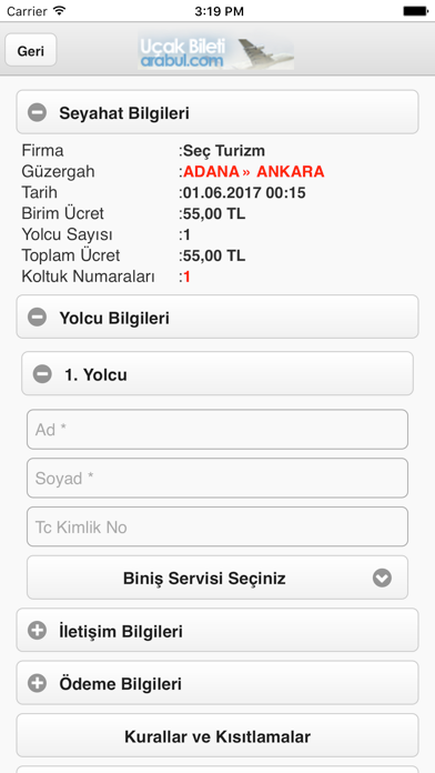 App screenshot