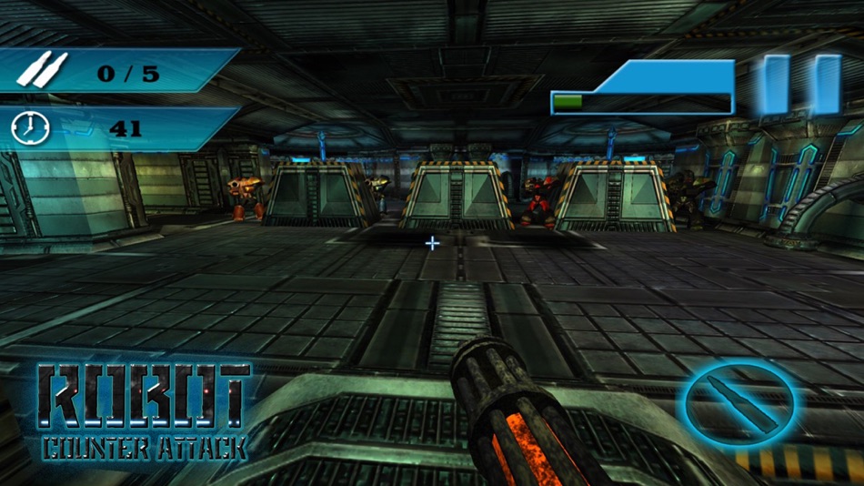 #5. Robot Counter Attack (iOS) Podle: Atif Mumtaz