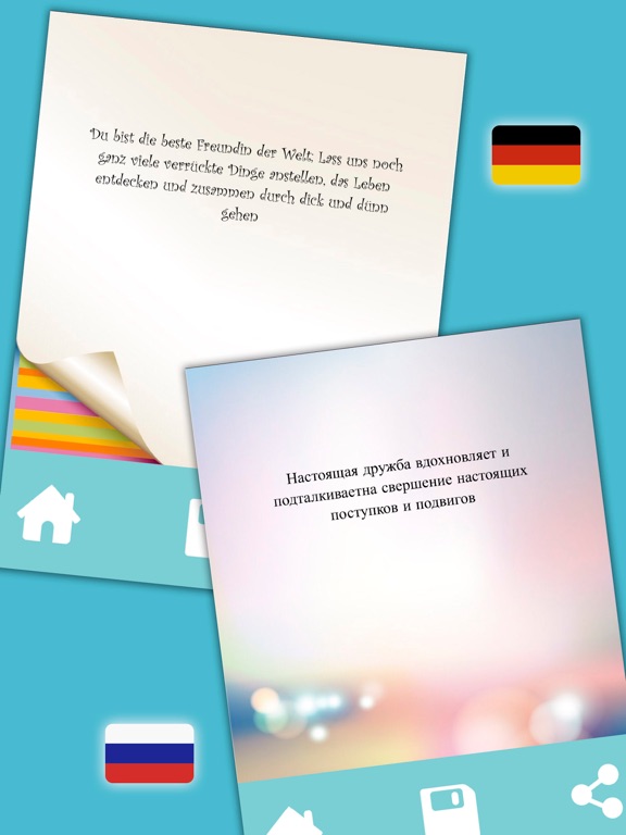 Friendship quotes – Messages for best friends iPad screenshot