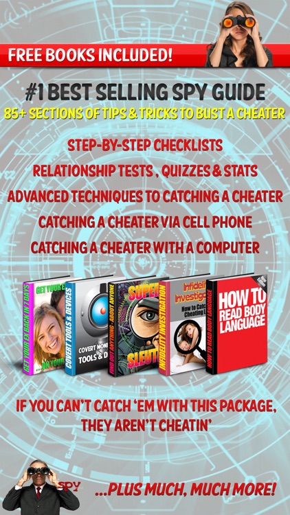 Cheating? Catch Cheaters & Liar Spy Kit Phone App