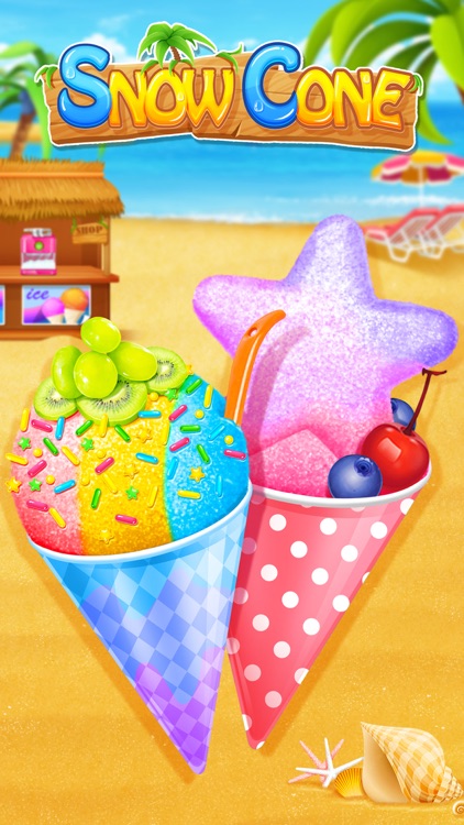 Summer Icy Snow Cone Maker - Sweet Summer Snacks screenshot-3
