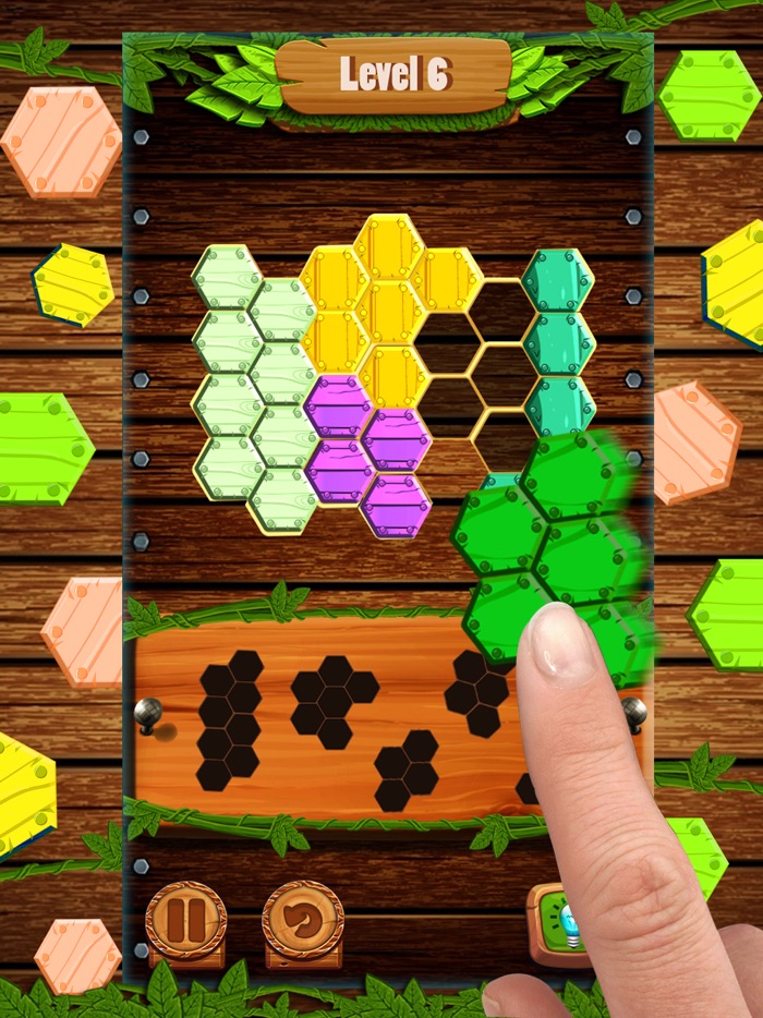 Hexa Wood Block Puzzle
