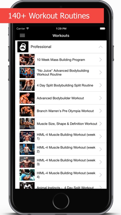 Gym App Pro Workout Log for Fitness