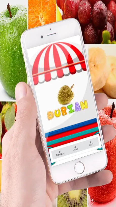 Fast easy fruit cards quiz