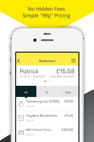 Pockit: A Banking Alternative screenshot 3