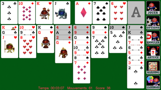 Screenshot #1 pour Freecell Solitaire!