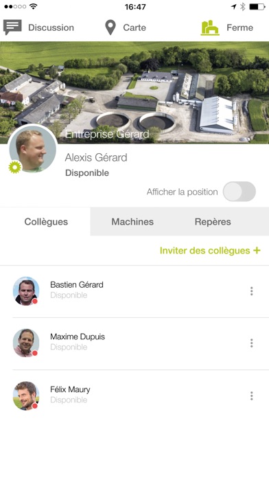Screenshot #1 pour CLAAS Farm Scout