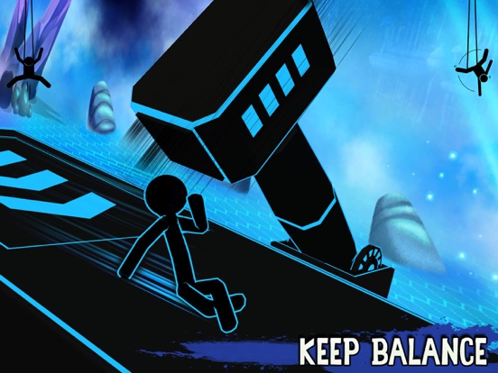 Legendary Stickman Run iPad screenshot
