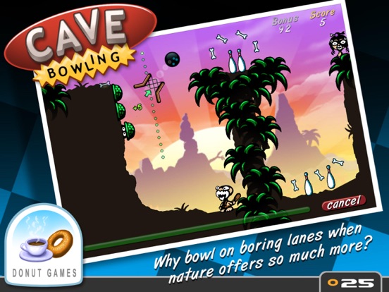 Screenshot #2 for Cave Bowling