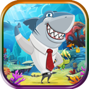 饥饿的鲨鱼 vs 深渊 快乐的鱼 连线消除 謎 配对游戏