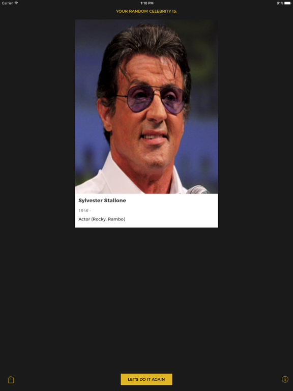 Screenshot #5 pour Random Celebrity Generator