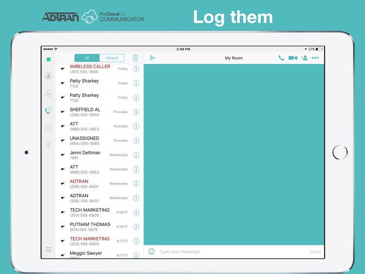 ADTRAN ProCloud UC Communicator for iPad screenshot-4