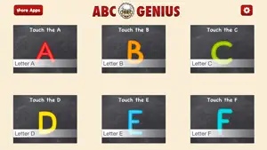 ABC Genius - Preschool Games for Learning Letters screenshot #1 for iPhone