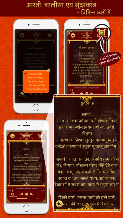 Screenshot #2 pour Jay Hanuman - Bhajans
