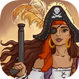 Pirate Mosaic Puzzle. Caribbean Treasures app icon