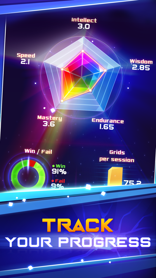#3. Axon - Challenge Your Brain (iOS) 由: Bigpoint