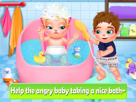 Screenshot #5 pour Newborn Angry Baby Boss - Jeux de soins pour bébés