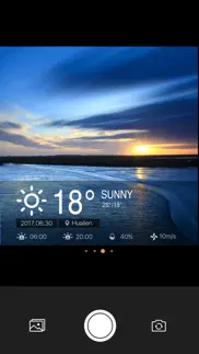 weather camera sticker-photo & picture watermark iphone screenshot 3