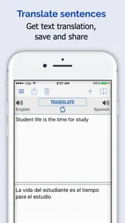 spanish dictionary elite iphone resimleri 3