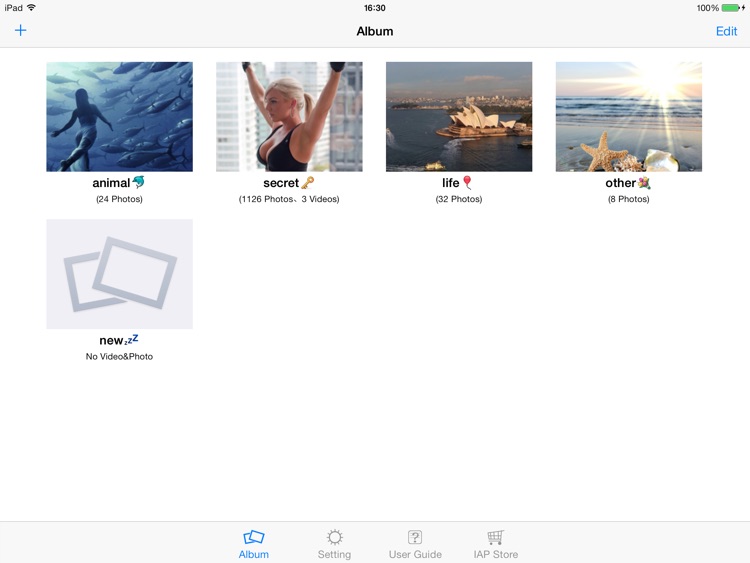 Lock Photos HD Lite