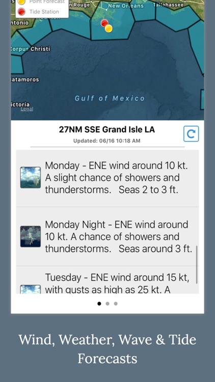Fishing Weather - NOAA Wave, Tide & Wind Forecast screenshot-4