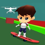 Download Cool skateboard game for kids: Drone Skateboarding app