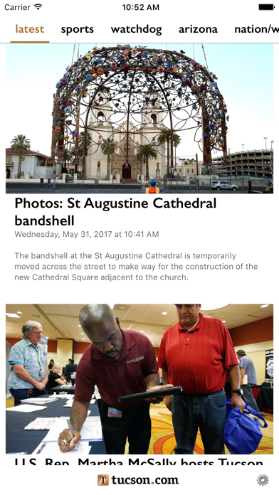 Screenshot #1 pour tucson.com