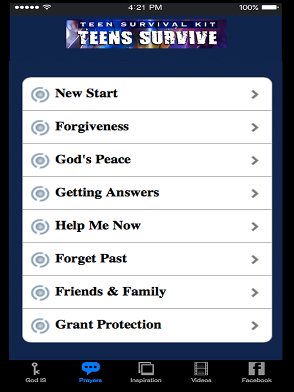 Screenshot #5 pour Teen Survival Kit