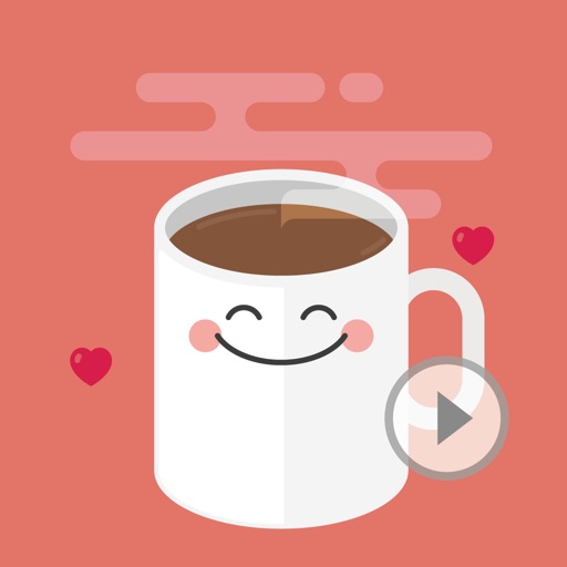 Animated Coffee Quotes Stickers