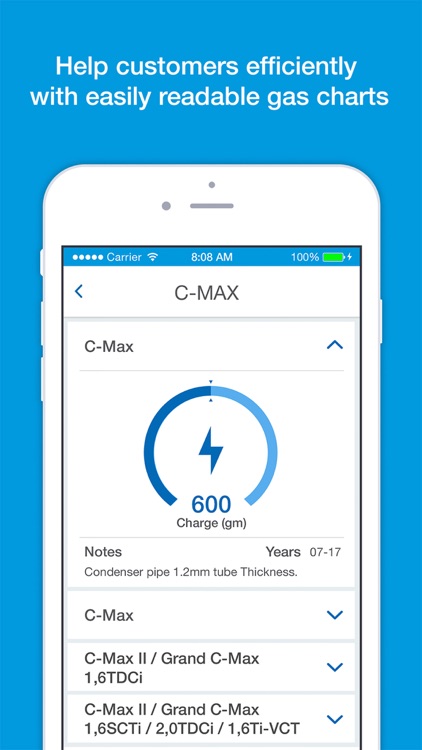 Gas Chart App - CoolDrive