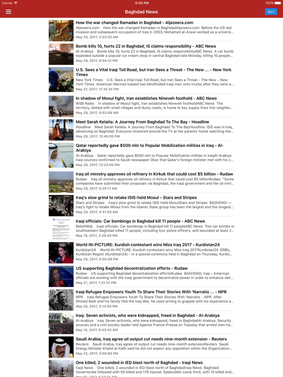 Screenshot #5 pour Iraq News in English Today & Iraqi Radio