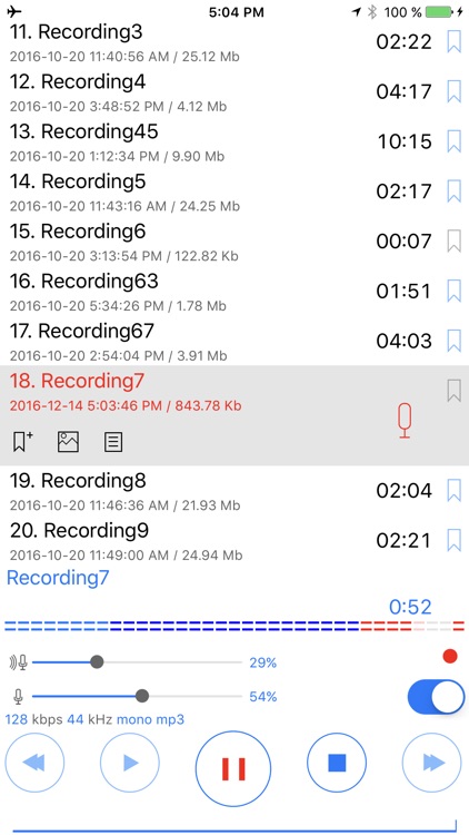 ALON Dictaphone - Voice Recorder screenshot-4