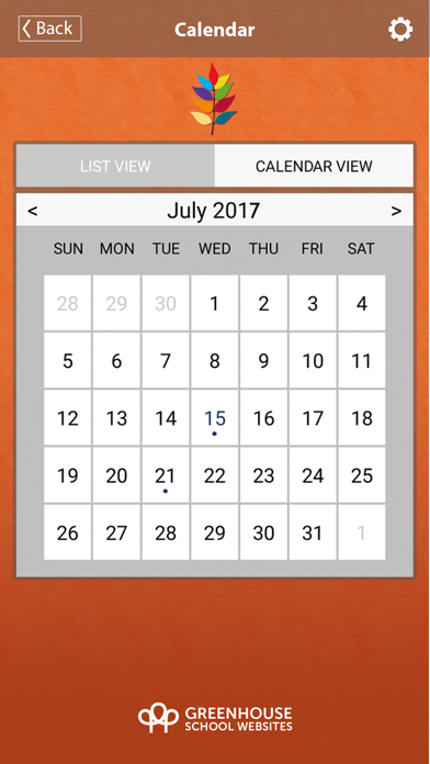 App screenshot