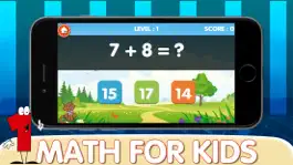 Game screenshot Math Game for 1st Grade - Addition and Subtraction hack