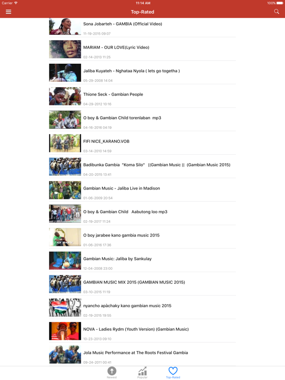 Gambia News Today & Gambia Radio iPad screenshot 4 - News app