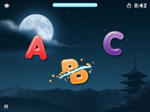 ABC Ninja: Alphabet Letters Phonics Slicing Gameのおすすめ画像2