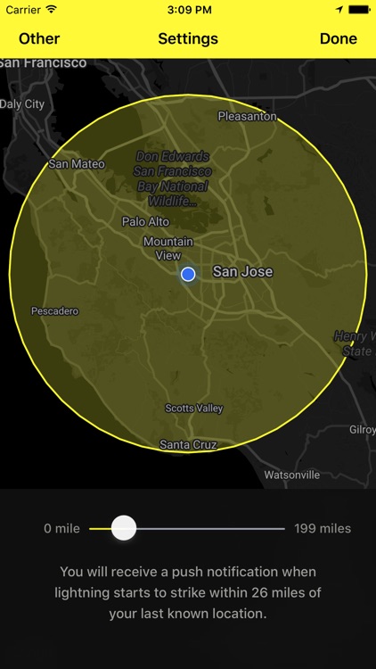 My Lightning Tracker Pro - Live Thunderstorm Map